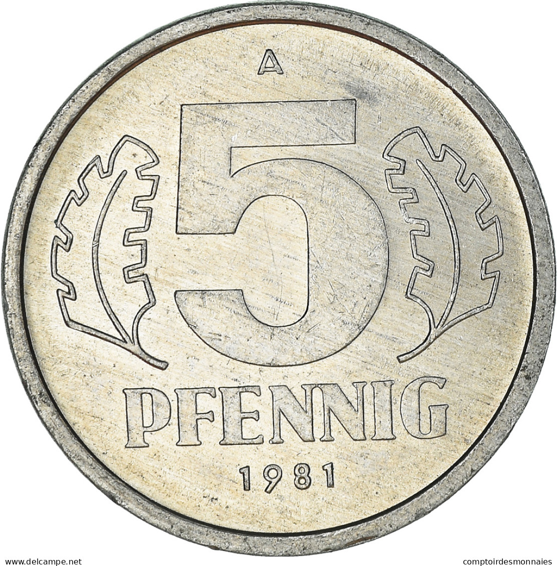 Monnaie, Allemagne, 5 Pfennig, 1981 - 5 Pfennig