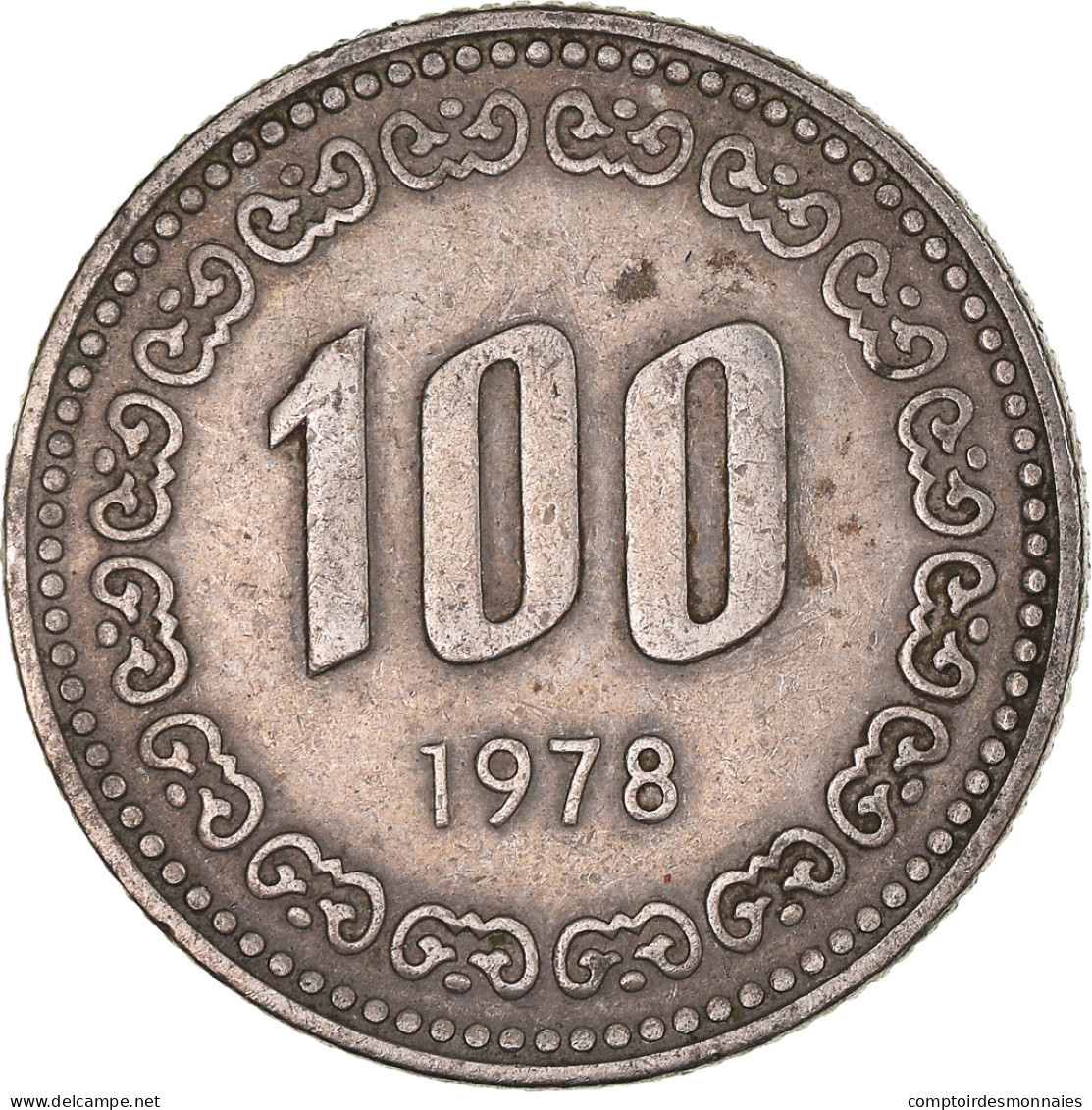 Monnaie, Corée Du Sud, 100 Won, 1978 - Korea (Zuid)