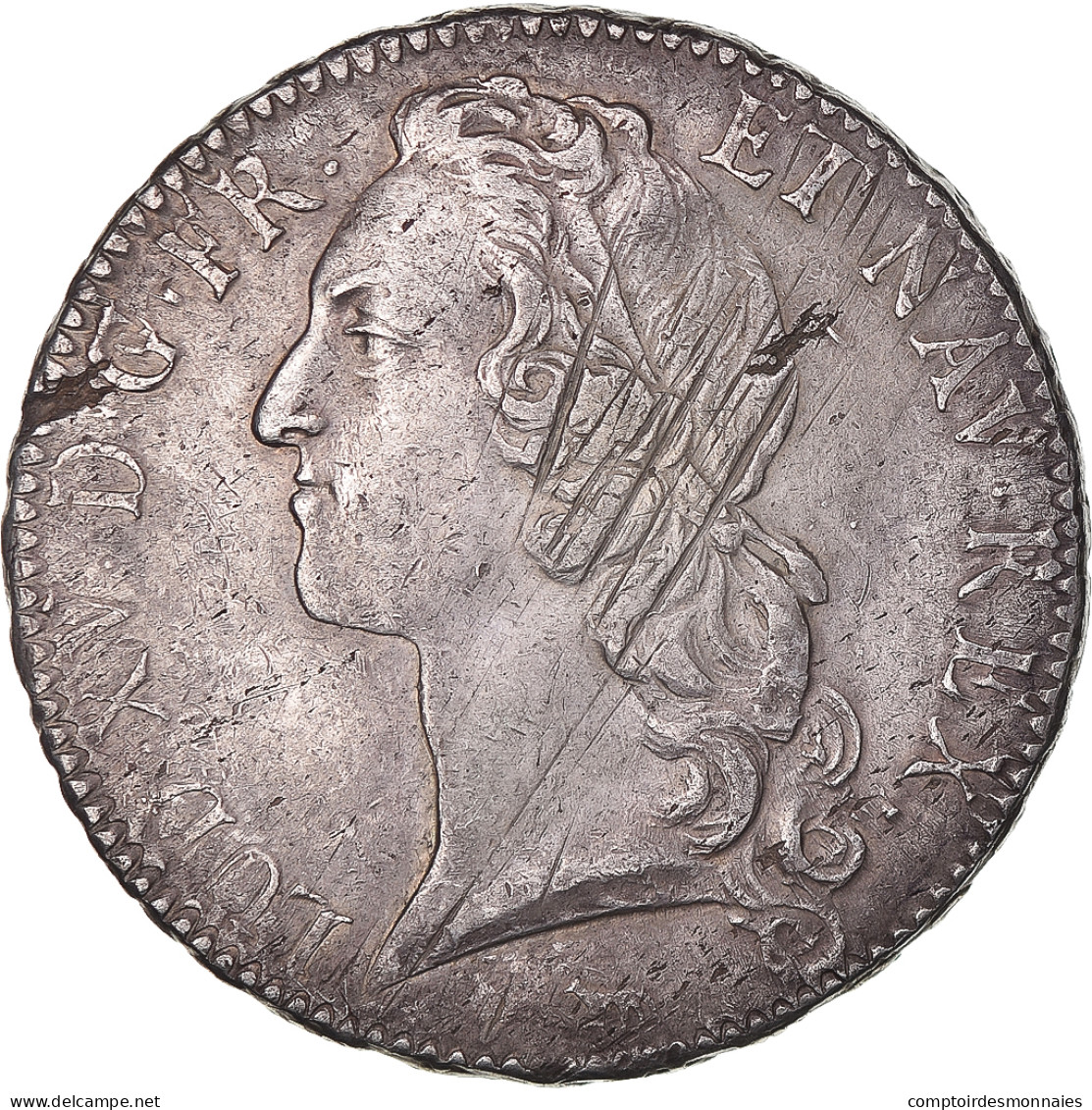 Monnaie, France, Louis XV, Écu Au Bandeau, 1746, Paris, TTB, Argent - 1715-1774 Louis XV Le Bien-Aimé