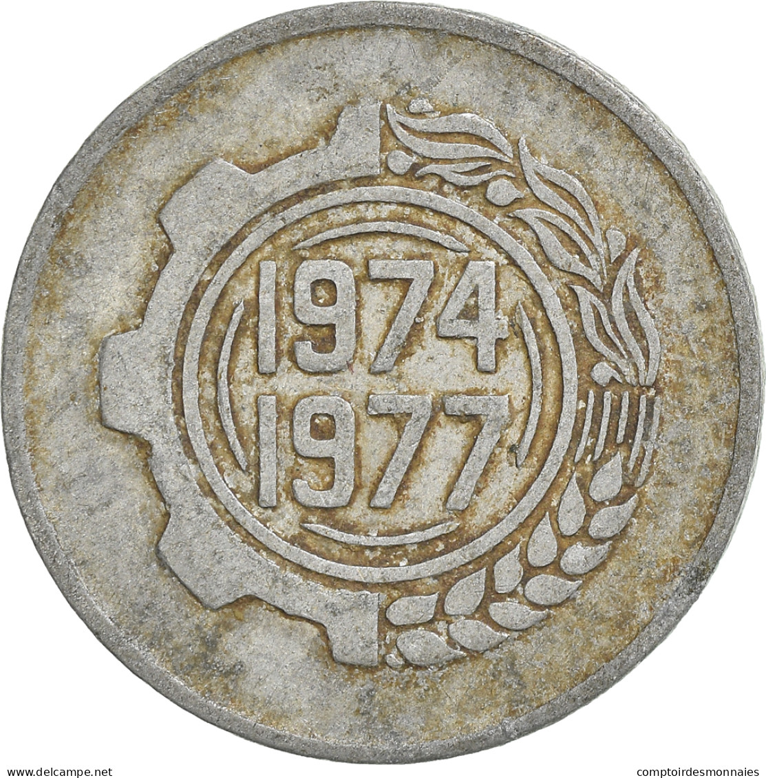 Monnaie, Algérie, 5 Centimes - Algerien