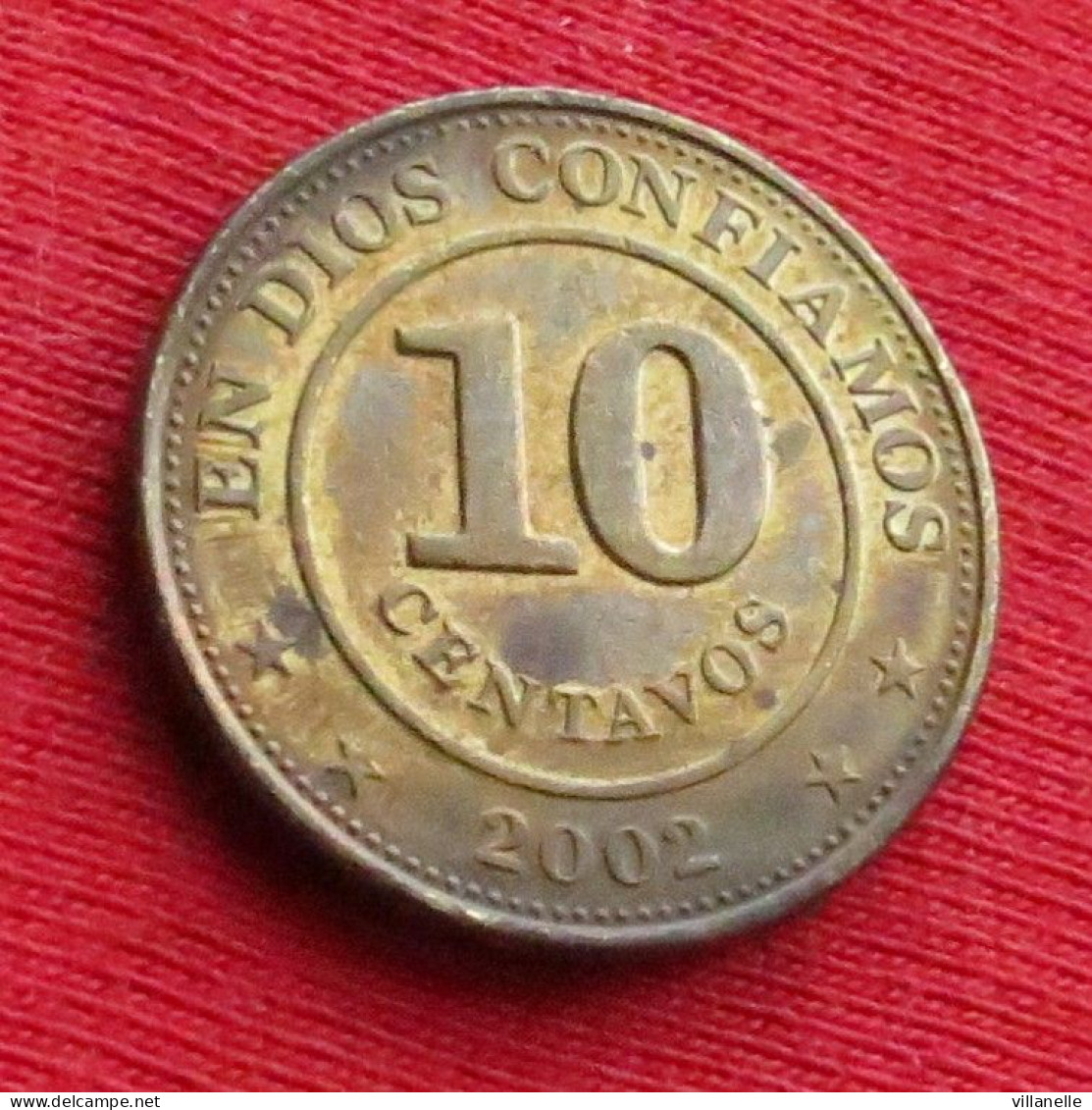 Nicaragua 10 Centavos 2002 W ºº - Nicaragua