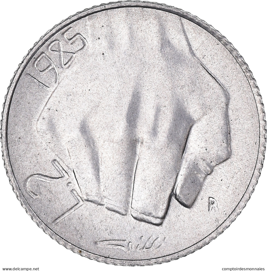 Monnaie, Saint Marin , 2 Lire, 1985, Rome, FDC, Aluminium, KM:174 - San Marino