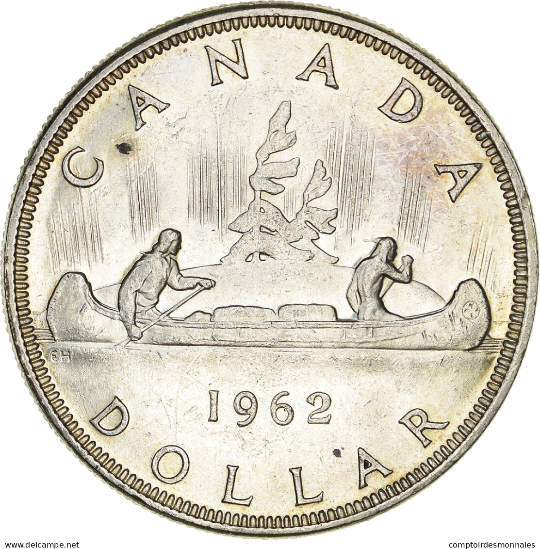 Monnaie, Canada, Elizabeth II, Dollar, 1962, Royal Canadian Mint, Ottawa, SUP - Canada