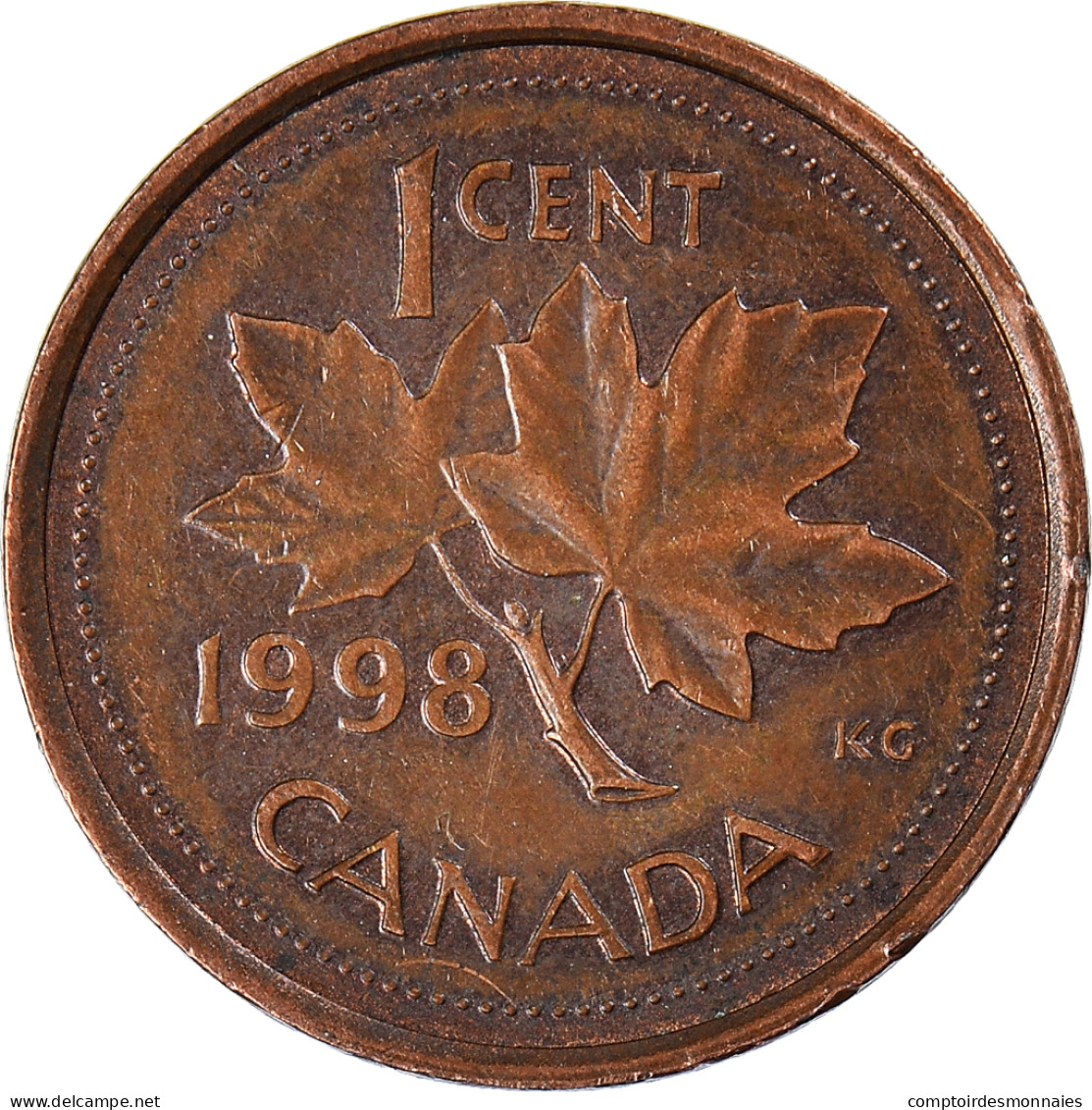 Monnaie, Canada, Cent, 1998 - Canada