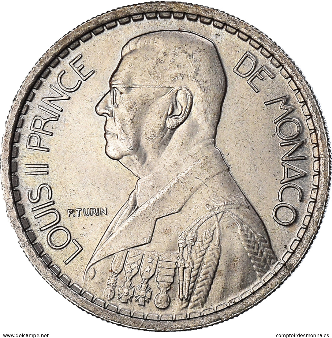 Monnaie, Monaco, Louis II, 10 Francs, 1946, TTB+, Cupro-nickel, Gadoury:MC136 - 1922-1949 Louis II.