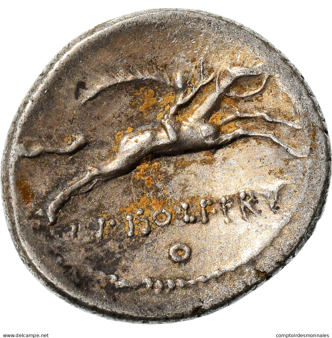 Monnaie, Calpurnius Piso Frugi, Denier, 61 BC, Rome, TTB+, Argent - Republiek (280 BC Tot 27 BC)