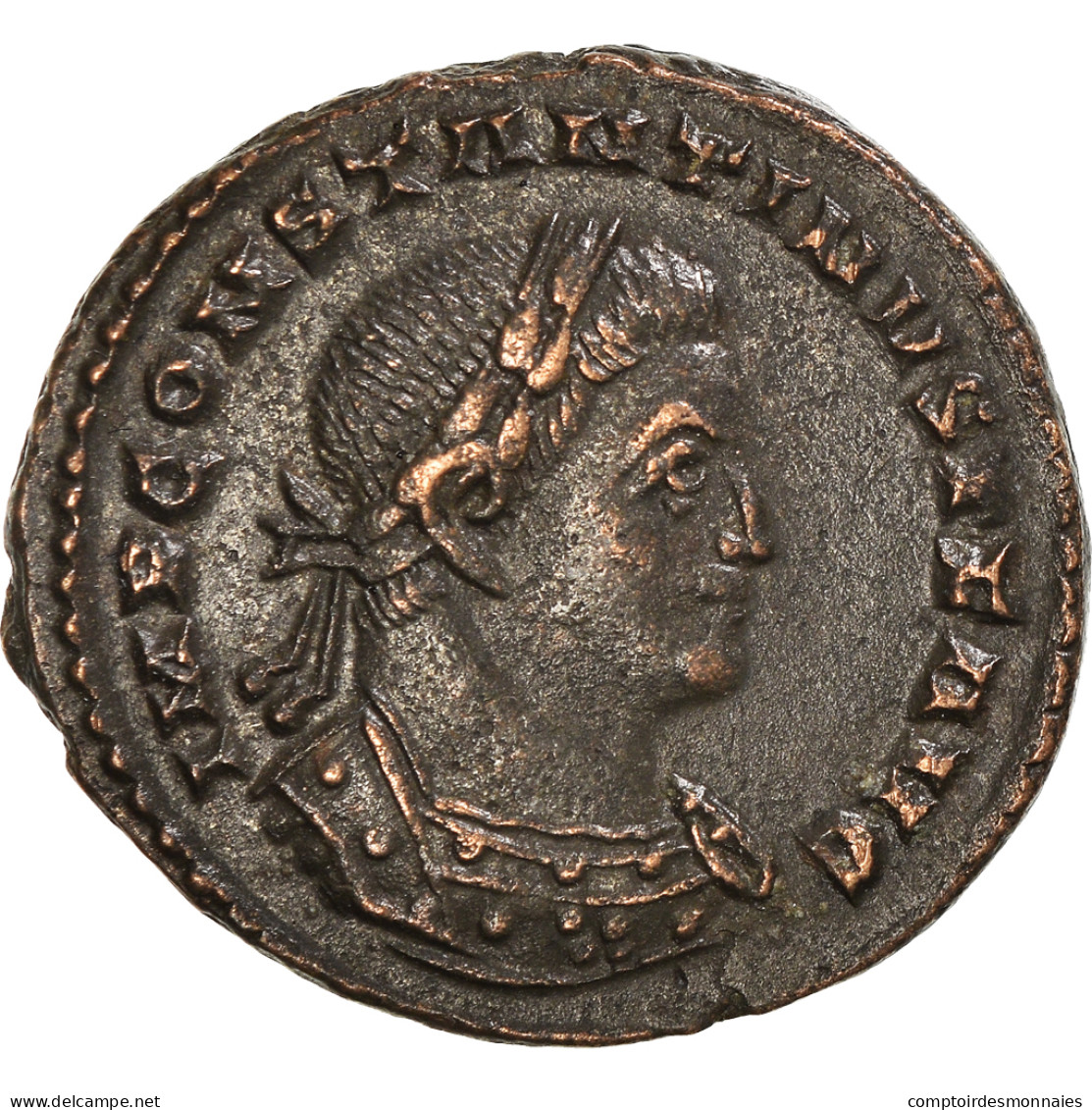 Monnaie, Constantin I, Follis, 310, Londres, SUP+, Bronze, RIC:121a - L'Empire Chrétien (307 à 363)