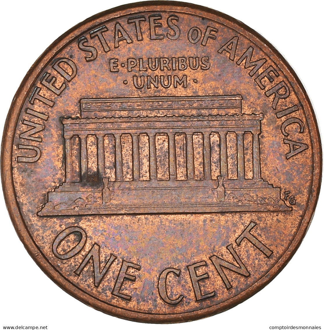 Monnaie, États-Unis, Lincoln Cent, Cent, 1991, U.S. Mint, Philadelphie, TTB - 1909-1958: Lincoln, Wheat Ears Reverse