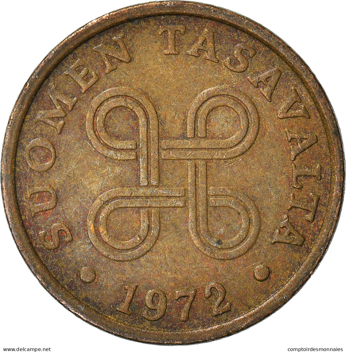 Monnaie, Finlande, 5 Pennia, 1972 - Finlande