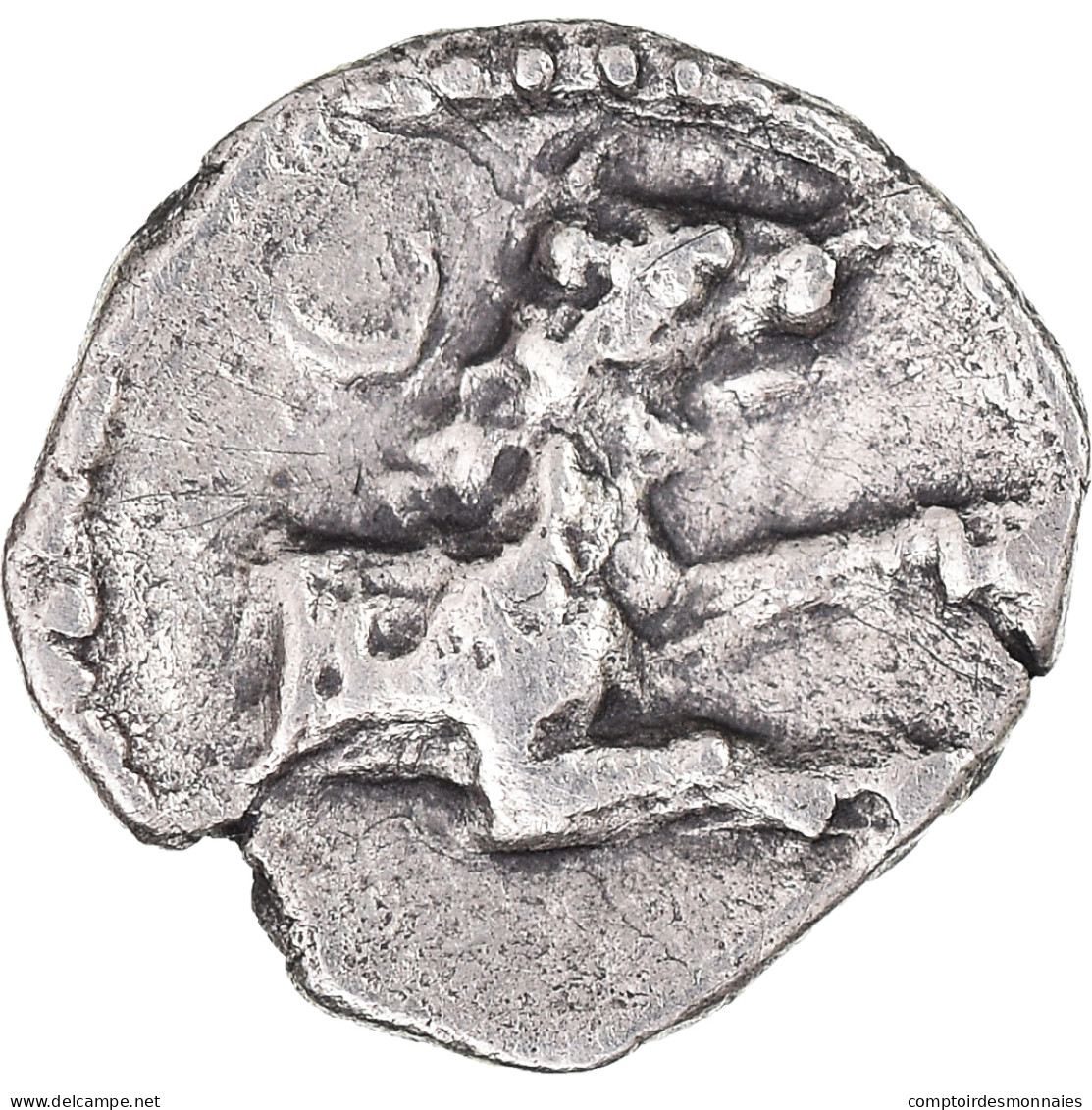 Monnaie, Lycaonie, Obole, 324/3 BC, Laranda, TTB, Argent, SNG Levante:225 - Grecques