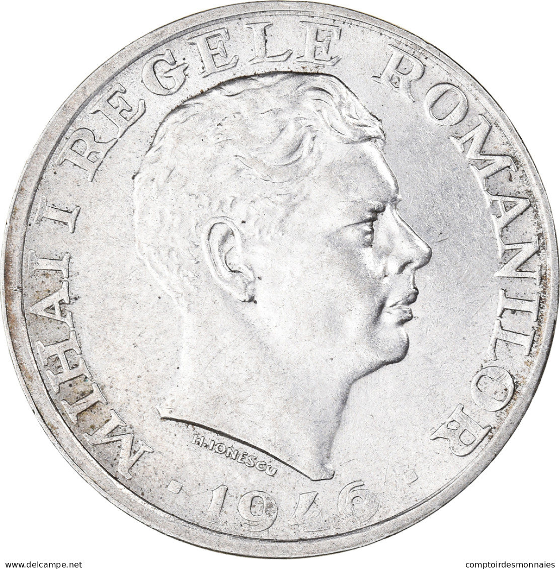 Monnaie, Roumanie, Mihai I, 25000 Lei, 1946, SUP, Argent, KM:70 - Romania