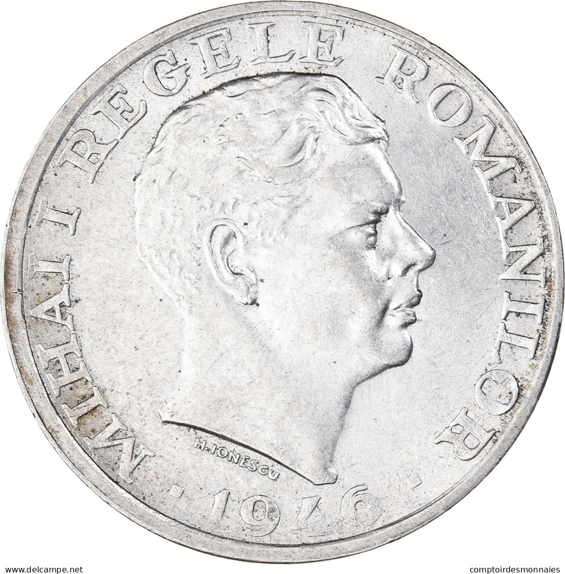 Monnaie, Roumanie, Mihai I, 25000 Lei, 1946, SUP, Argent, KM:70 - Roumanie