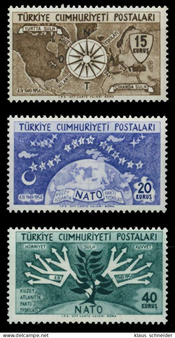 TÜRKEI 1954 Nr 1388-1390 Postfrisch X05FB1E - Neufs