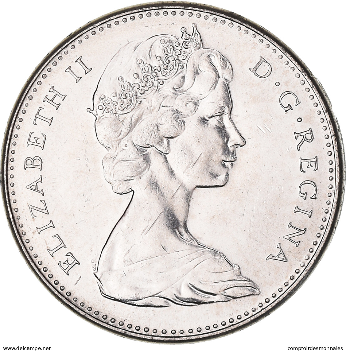 Monnaie, Canada, Elizabeth II, 5 Cents, 1967, Royal Canadian Mint, Ottawa, BE - Canada