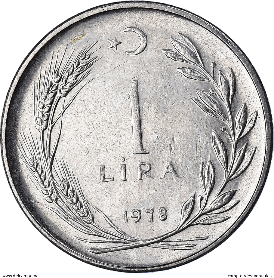 Monnaie, Turquie, Lira, 1978 - Turkey