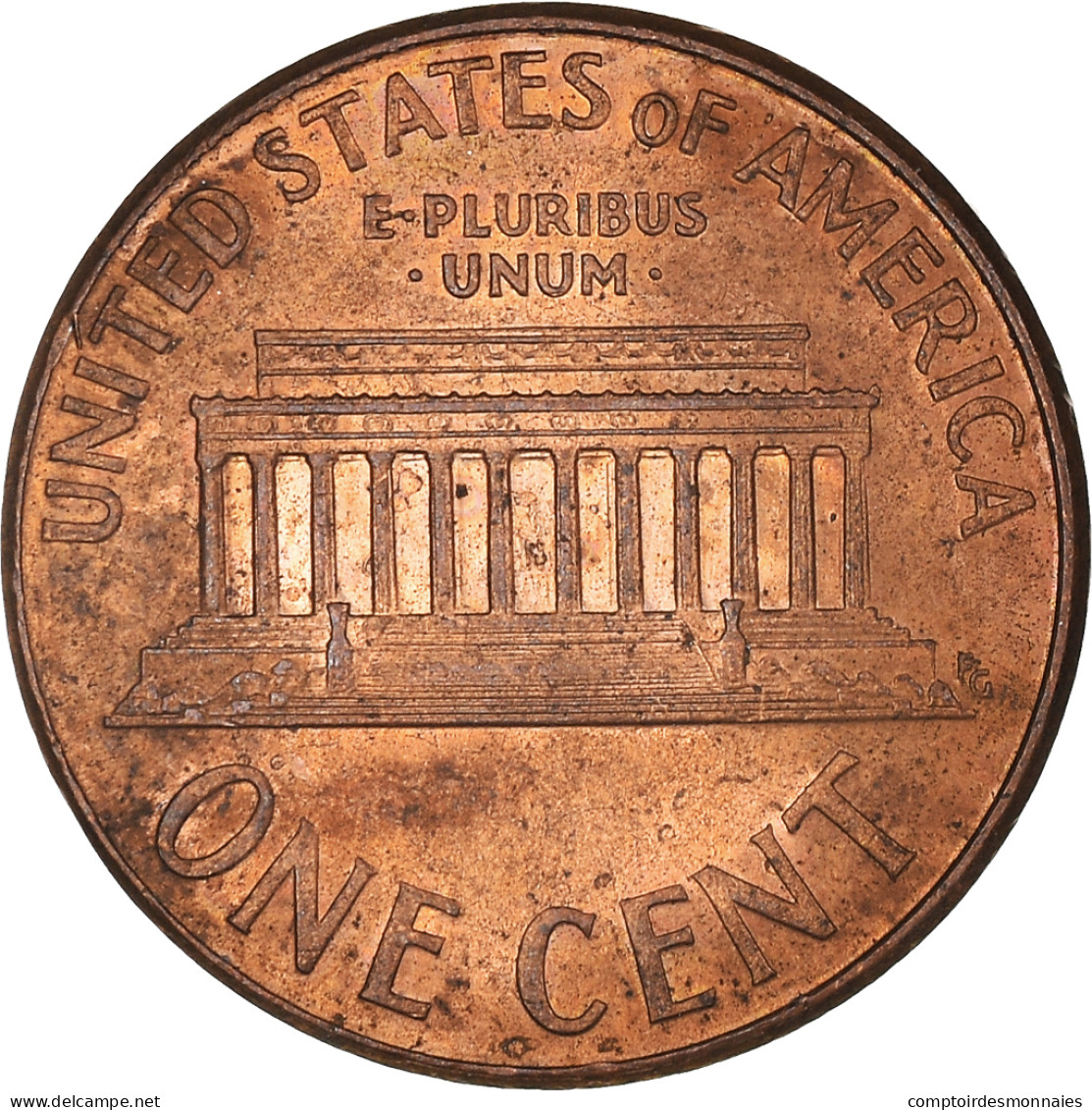 Monnaie, États-Unis, Lincoln Cent, Cent, 2007, U.S. Mint, Denver, TB+, Copper - 1959-…: Lincoln, Memorial Reverse