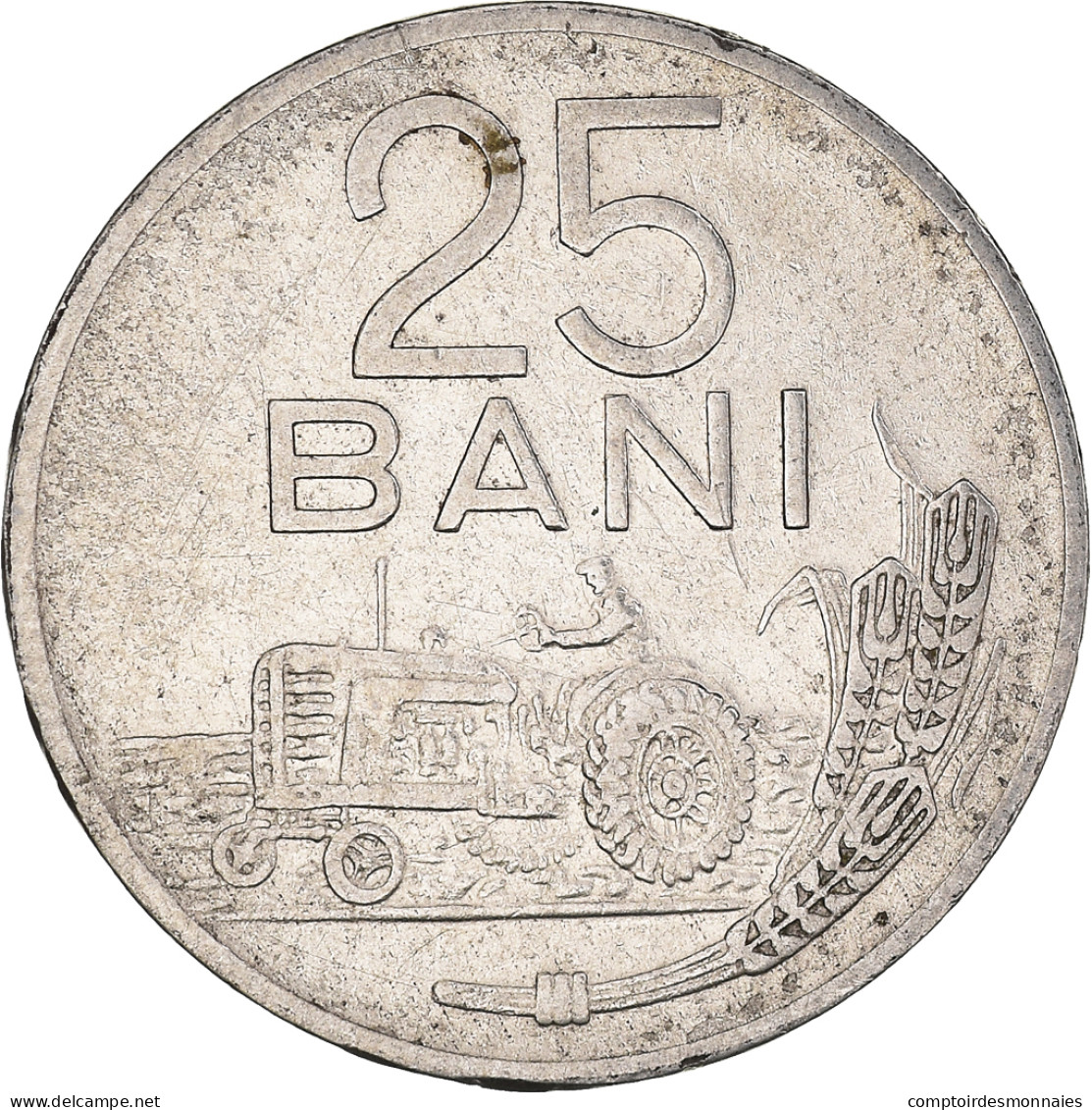 Monnaie, Roumanie, 25 Bani, 1960, TB+, Nickel Clad Steel, KM:88 - Roumanie