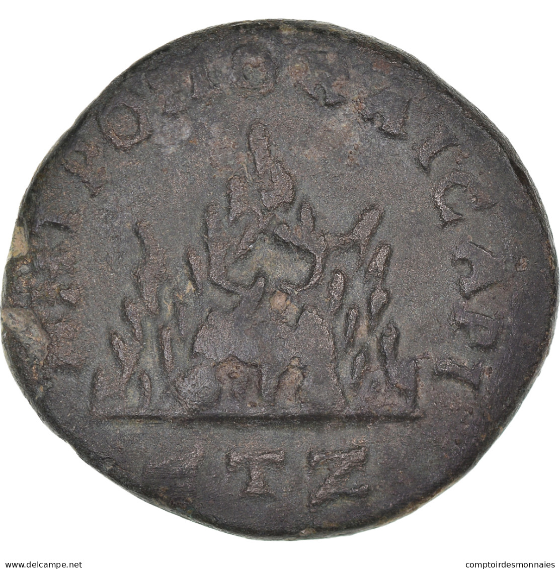 Monnaie, Cappadoce, Alexandre Sévère, Bronze Æ, 227-228, Caesarea, TB+ - Provincie