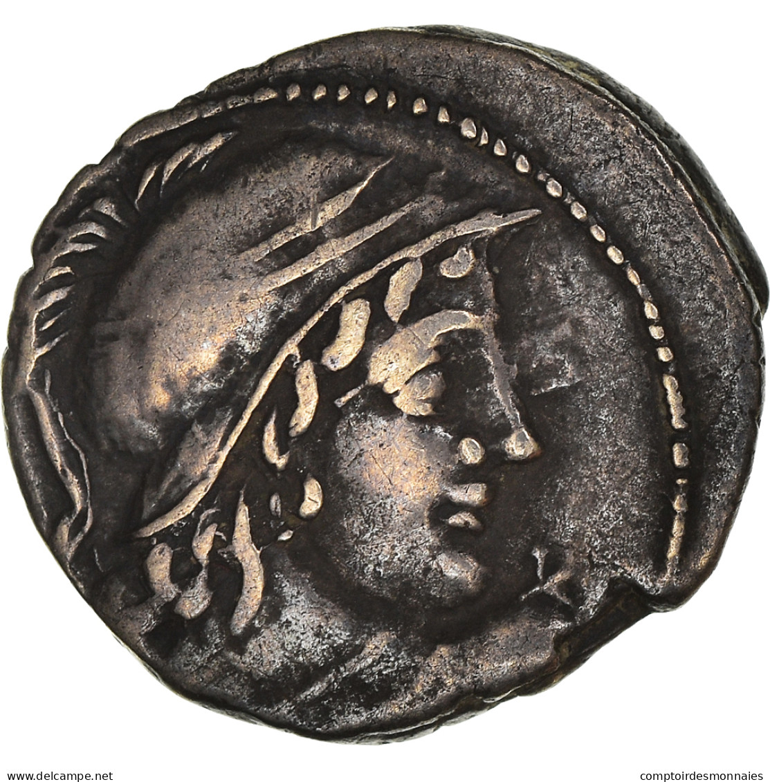 Monnaie, Cornelia, Denier, 88 BC, Rome, TTB, Argent, Crawford:345/1 - Republic (280 BC To 27 BC)
