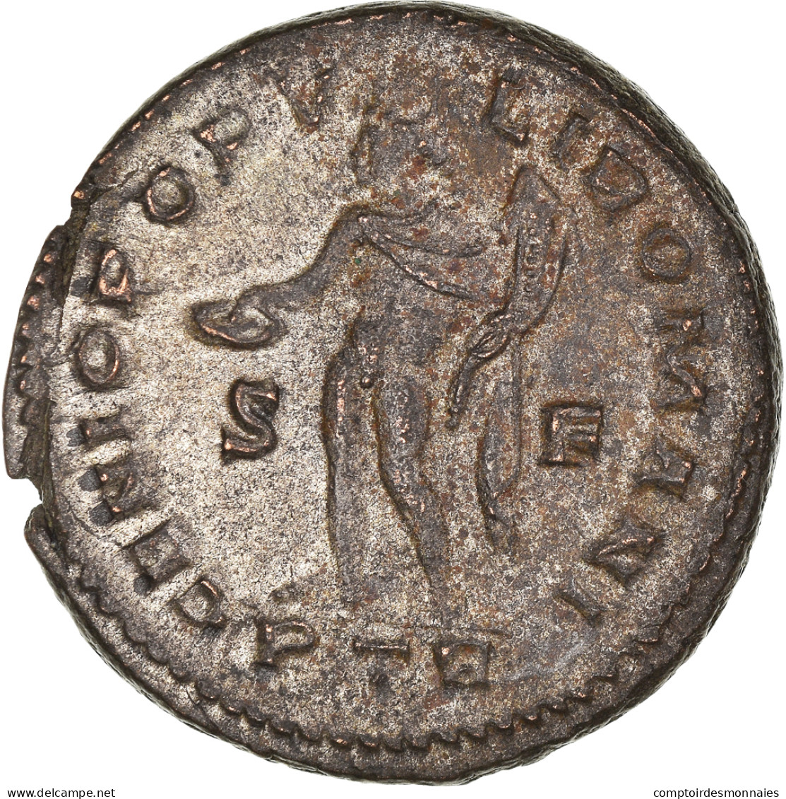 Monnaie, Dioclétien, Follis, 303-305, Trèves, SUP+, Bronze, RIC:582a - La Tetrarchía Y Constantino I El Magno (284 / 307)