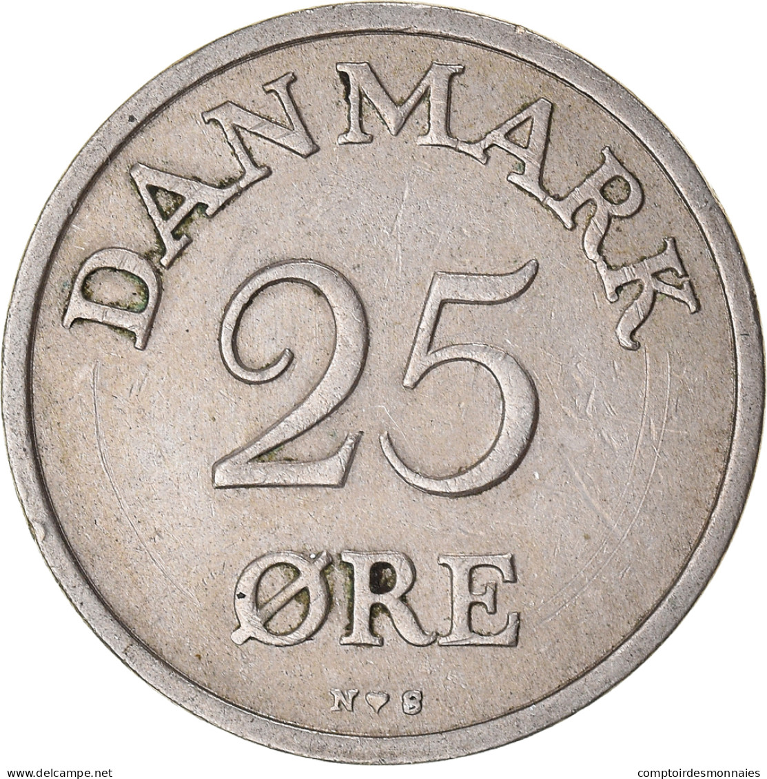 Monnaie, Danemark, 25 Öre, 1950 - Danemark