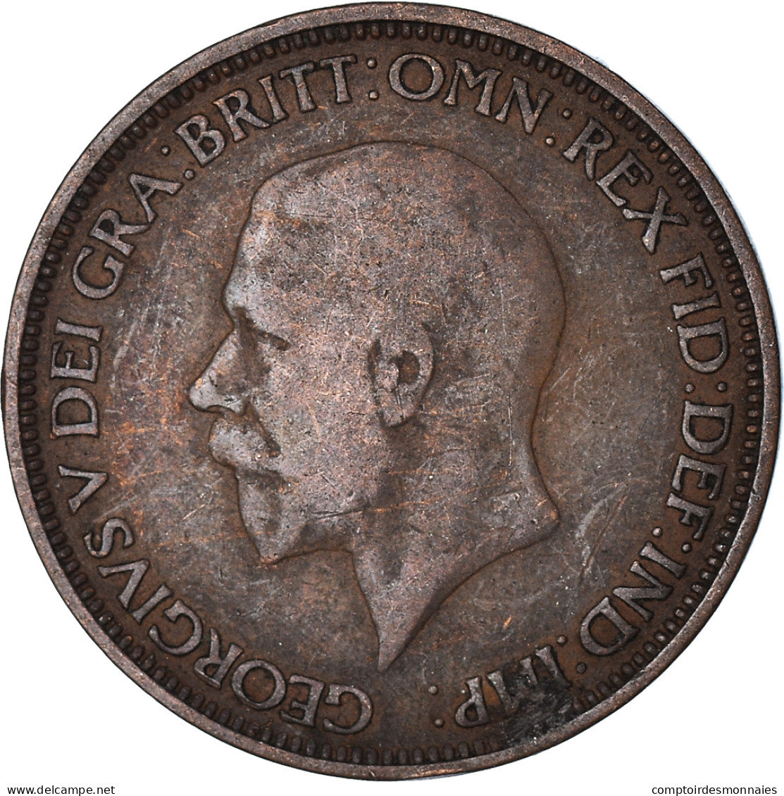 Monnaie, Grande-Bretagne, 1/2 Penny, 1930 - C. 1/2 Penny