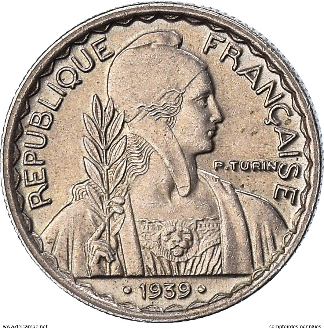 Monnaie, Indochine Française, 10 Cents, 1939, Paris, Non-magnetic, TTB - Andere & Zonder Classificatie