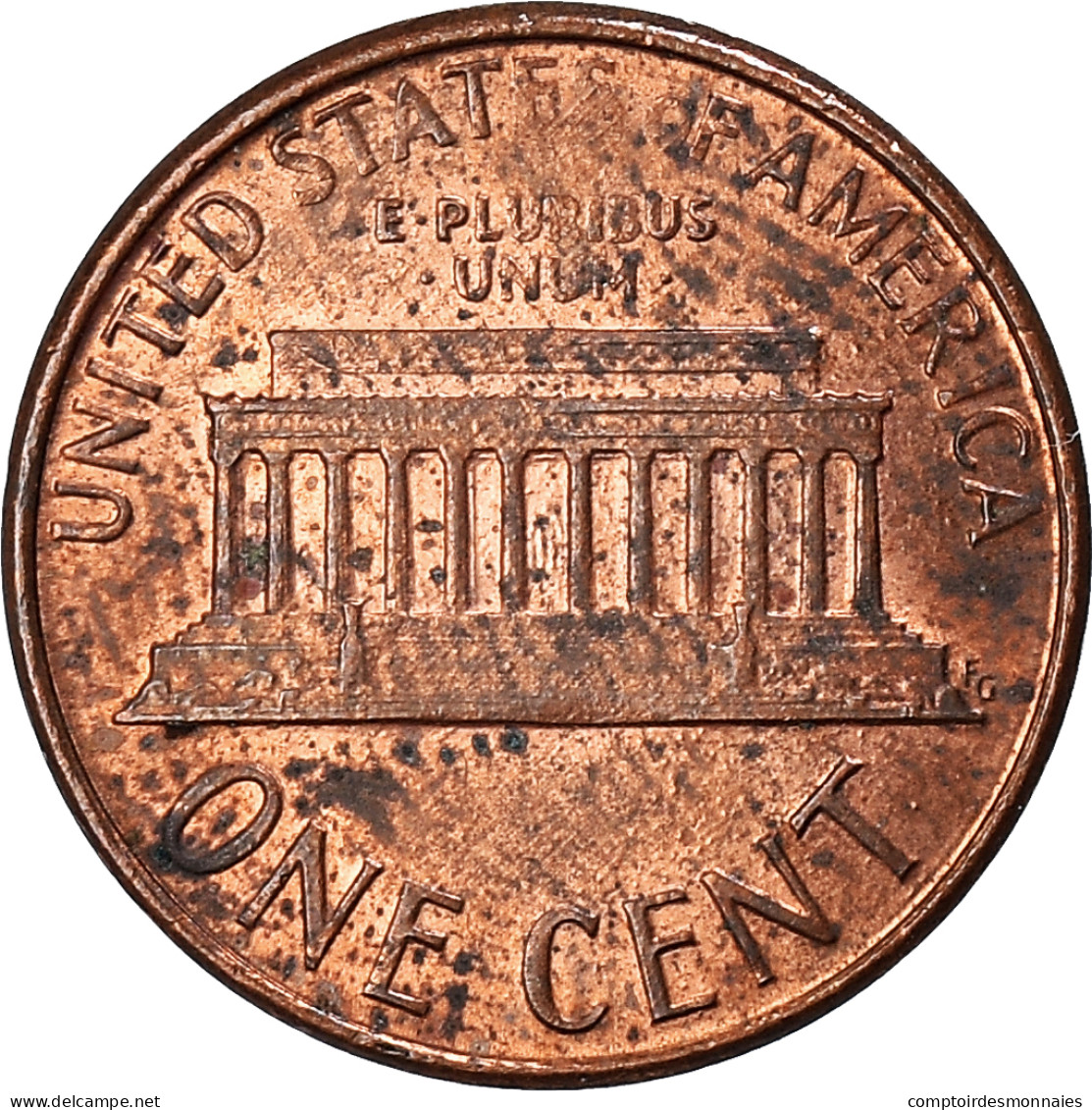 Monnaie, États-Unis, Lincoln Cent, Cent, 1988, U.S. Mint, Denver, TB, Copper - 1946-...: Roosevelt