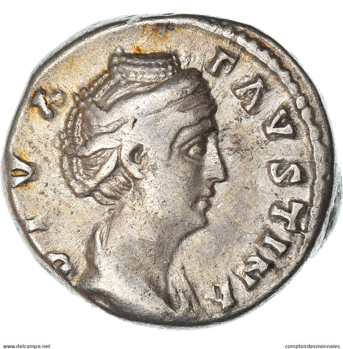 Monnaie, Diva Faustina I, Denier, 148, Rome, TTB, Argent, RIC:344 - The Anthonines (96 AD Tot 192 AD)