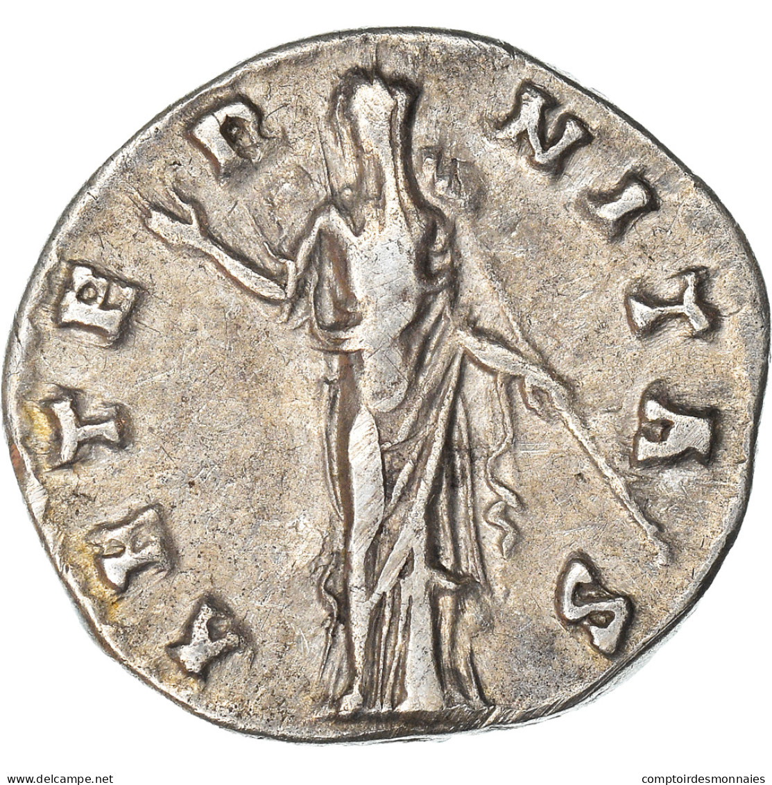 Monnaie, Diva Faustina I, Denier, 148, Rome, TTB, Argent, RIC:344 - The Anthonines (96 AD To 192 AD)