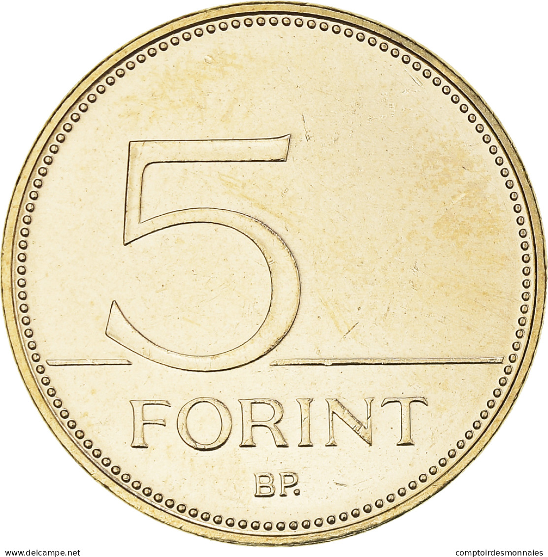 Monnaie, Hongrie, 75e Anniversaire - Forint, 5 Forint, 2021, T., SPL, Laiton - Hongrie