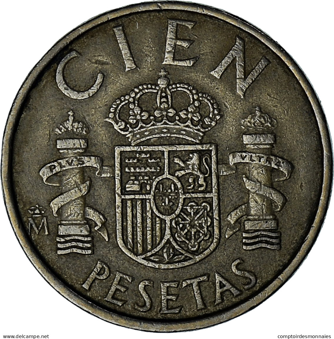 Espagne, Juan Carlos I, 100 Pesetas, 1982, Madrid, Bronze-Aluminium, TTB, KM:826 - 100 Peseta