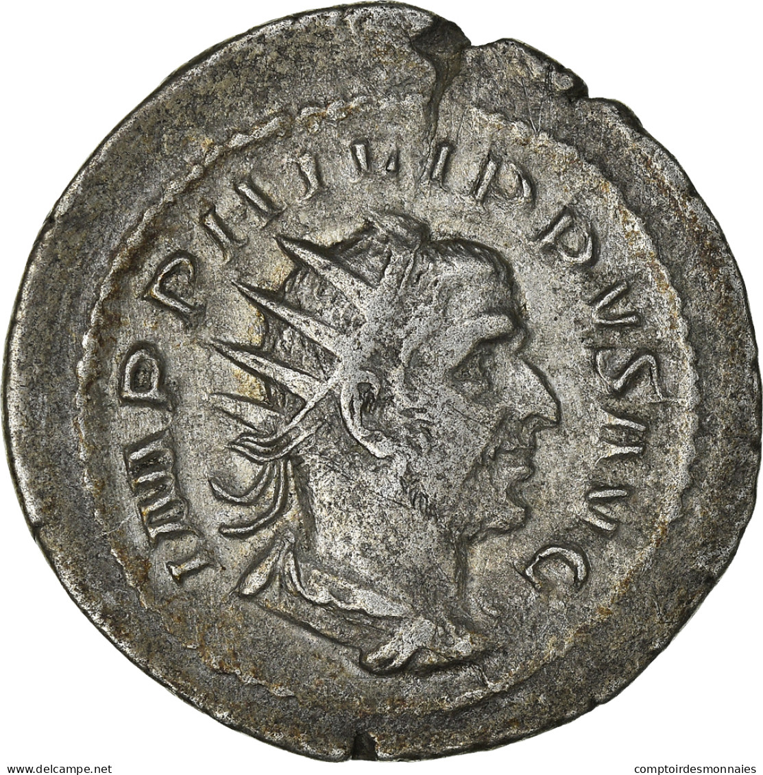 Monnaie, Philippe I L'Arabe, Antoninien, 249, Roma, SUP, Billon, RIC:24c - L'Anarchie Militaire (235 à 284)