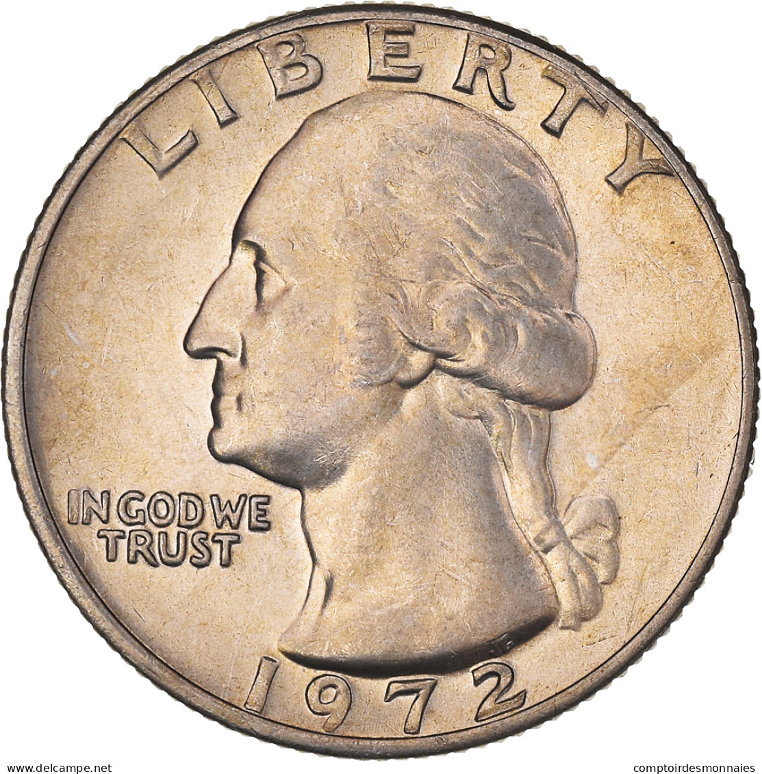 Monnaie, États-Unis, Washington Quarter, Quarter, 1972, U.S. Mint - 1932-1998: Washington