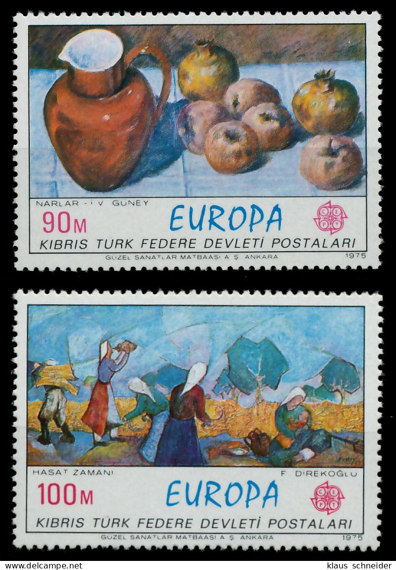 TÜRKISCH-ZYPERN 1975 Nr 23-24 Postfrisch S7D9DEE - Unused Stamps