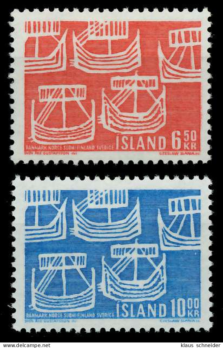 ISLAND 1969 Nr 426-427 Postfrisch X07A296 - Unused Stamps