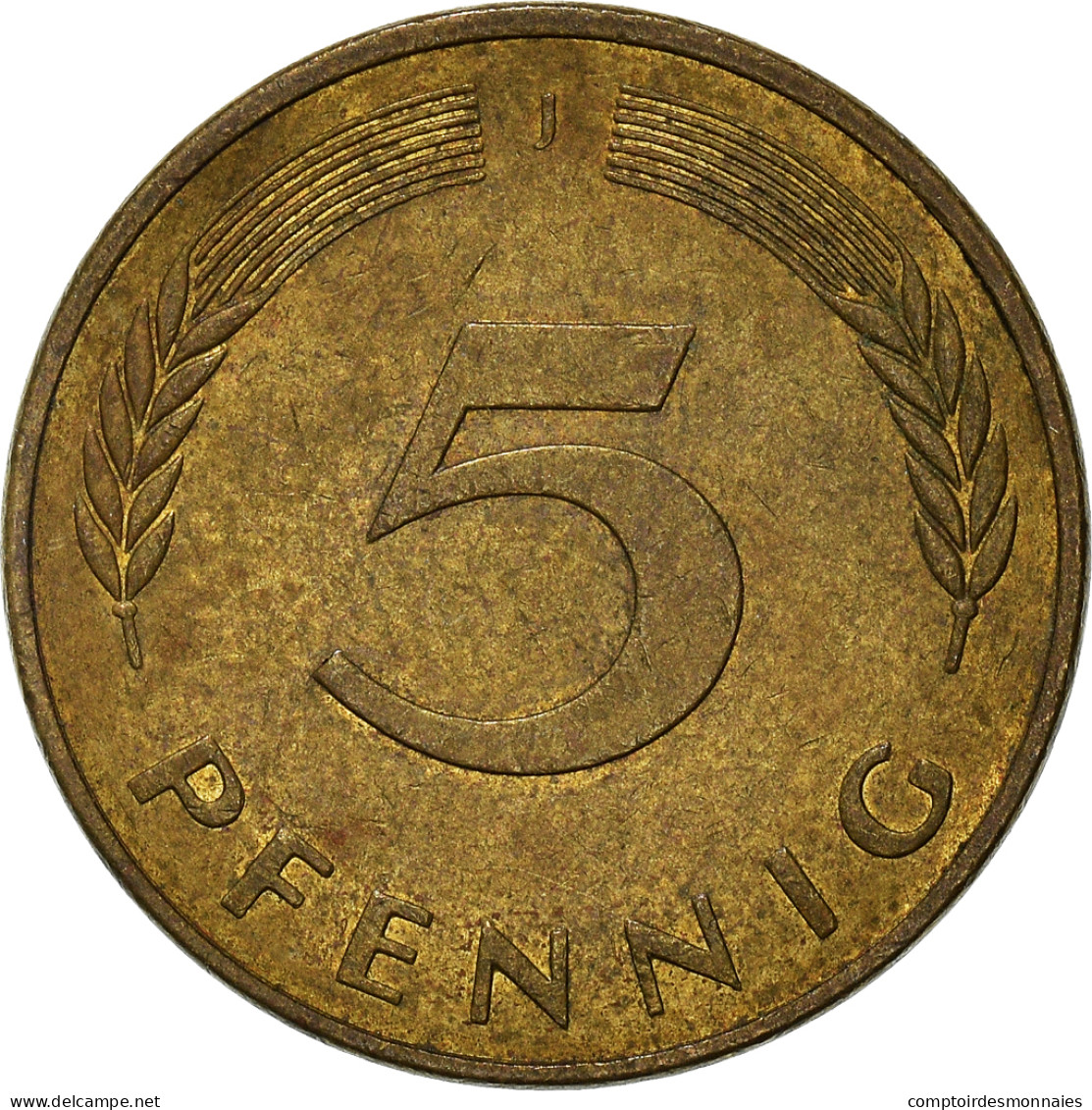 Monnaie, République Fédérale Allemande, 5 Pfennig - 5 Pfennig