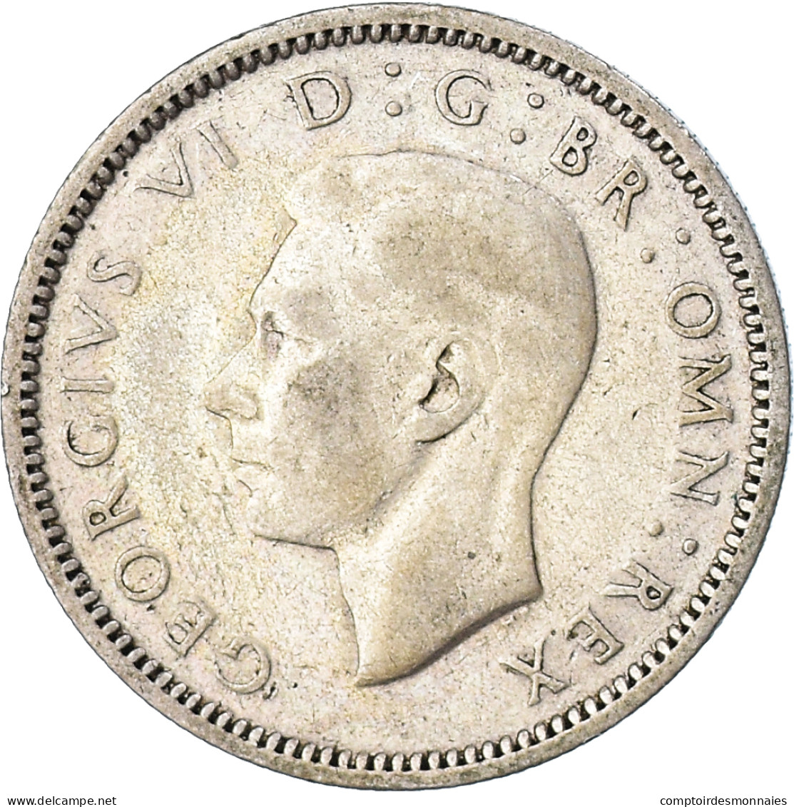 Monnaie, Grande-Bretagne, George V, 6 Pence, 1939, TB+, Argent, KM:832 - H. 6 Pence