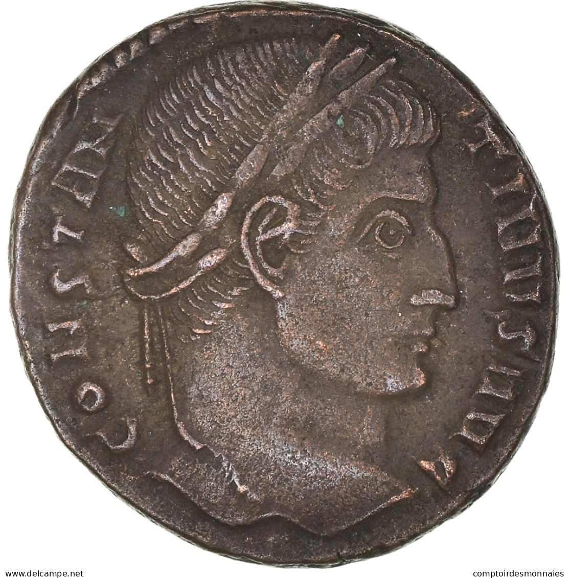 Monnaie, Constantin I, Follis, 325, Ticinum, SUP, Bronze, RIC:174 - L'Empire Chrétien (307 à 363)