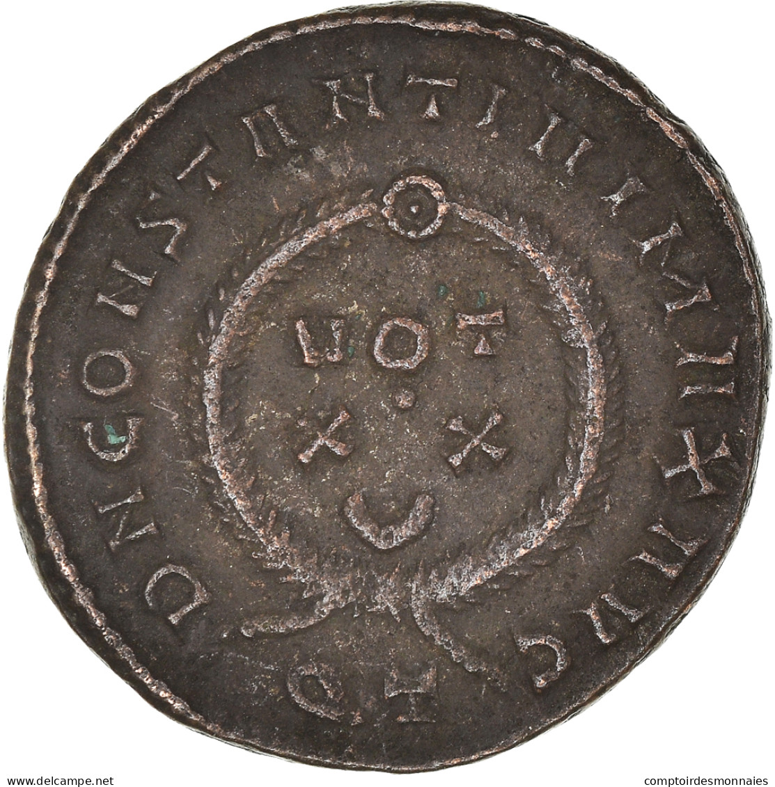 Monnaie, Constantin I, Follis, 325, Ticinum, SUP, Bronze, RIC:174 - L'Empire Chrétien (307 à 363)
