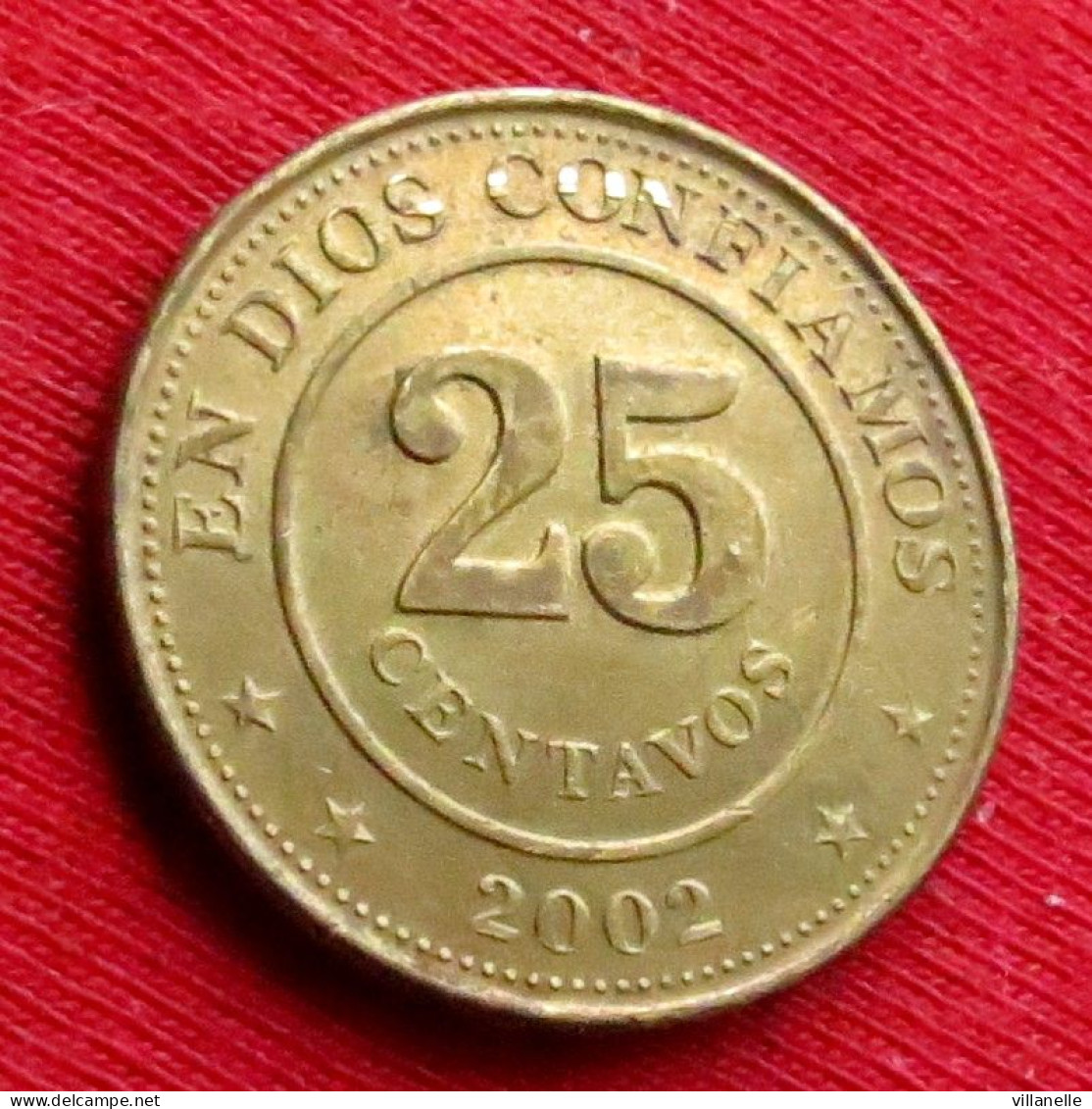 Nicaragua 25 Centavos 2002 W ºº - Nicaragua