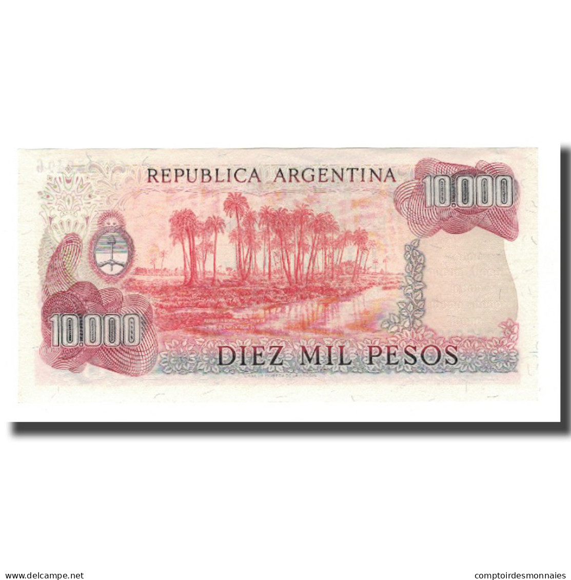 Billet, Argentine, 10,000 Pesos, Undated (1976-83), KM:306b, NEUF - Argentina