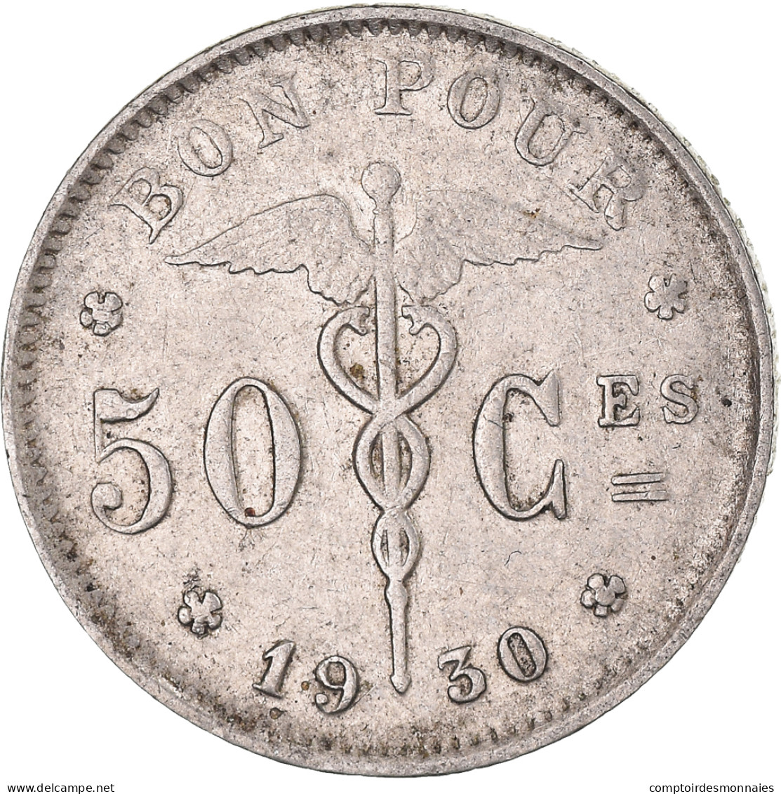 Monnaie, Belgique, 50 Centimes, 1930 - 50 Centimes