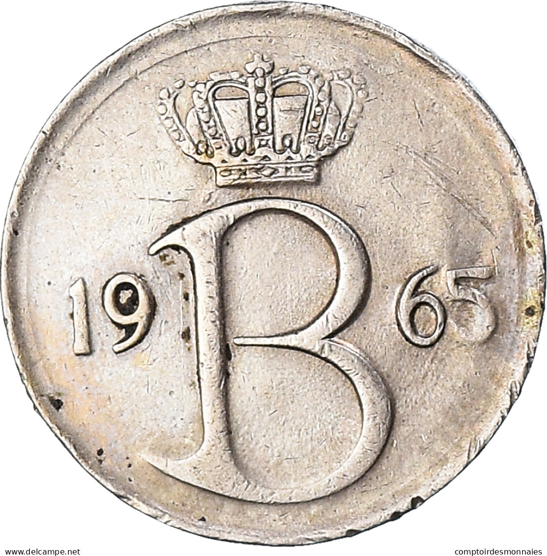 Monnaie, Belgique, 25 Centimes, 1965 - 25 Centimes