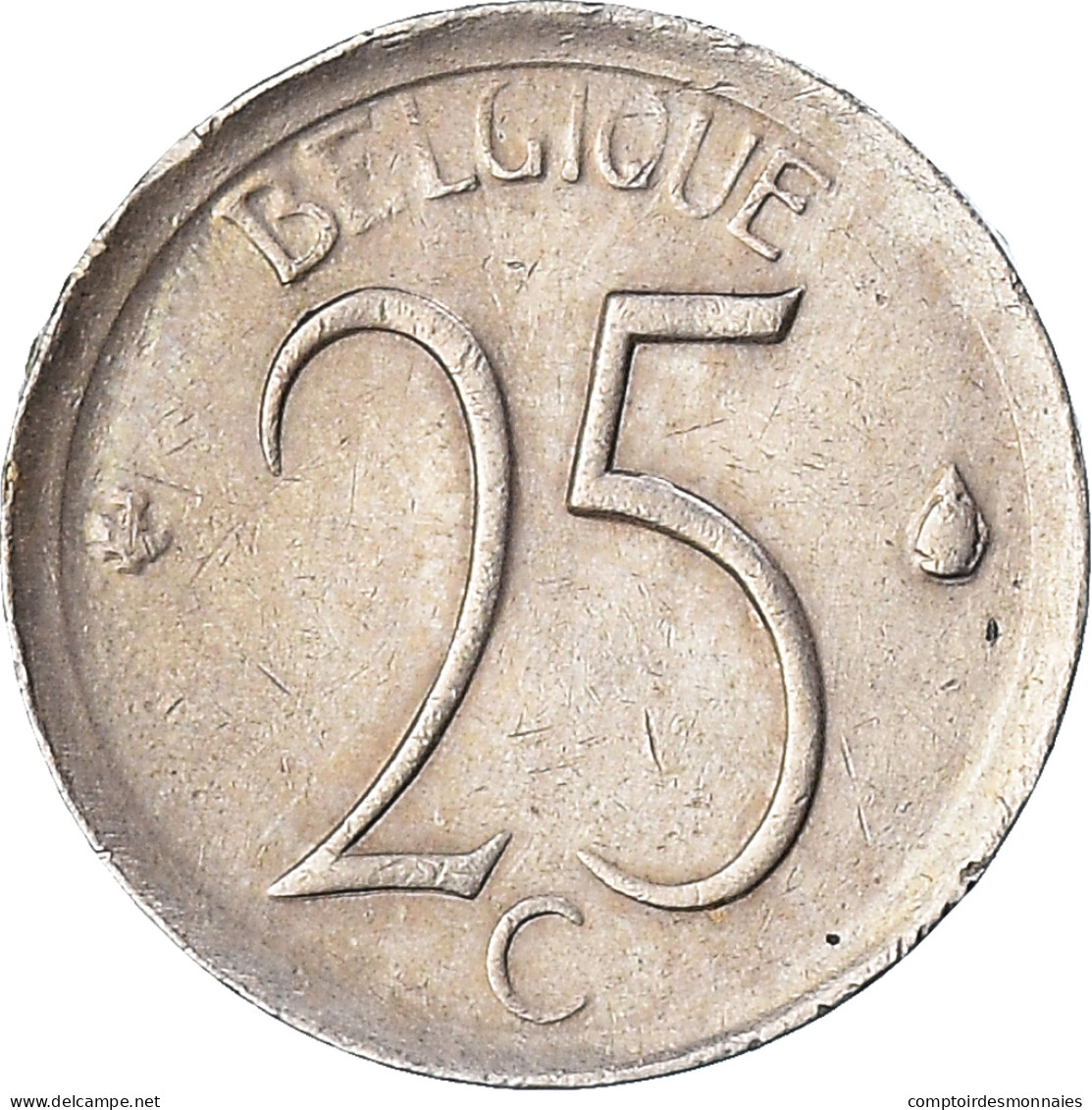 Monnaie, Belgique, 25 Centimes, 1965 - 25 Cent