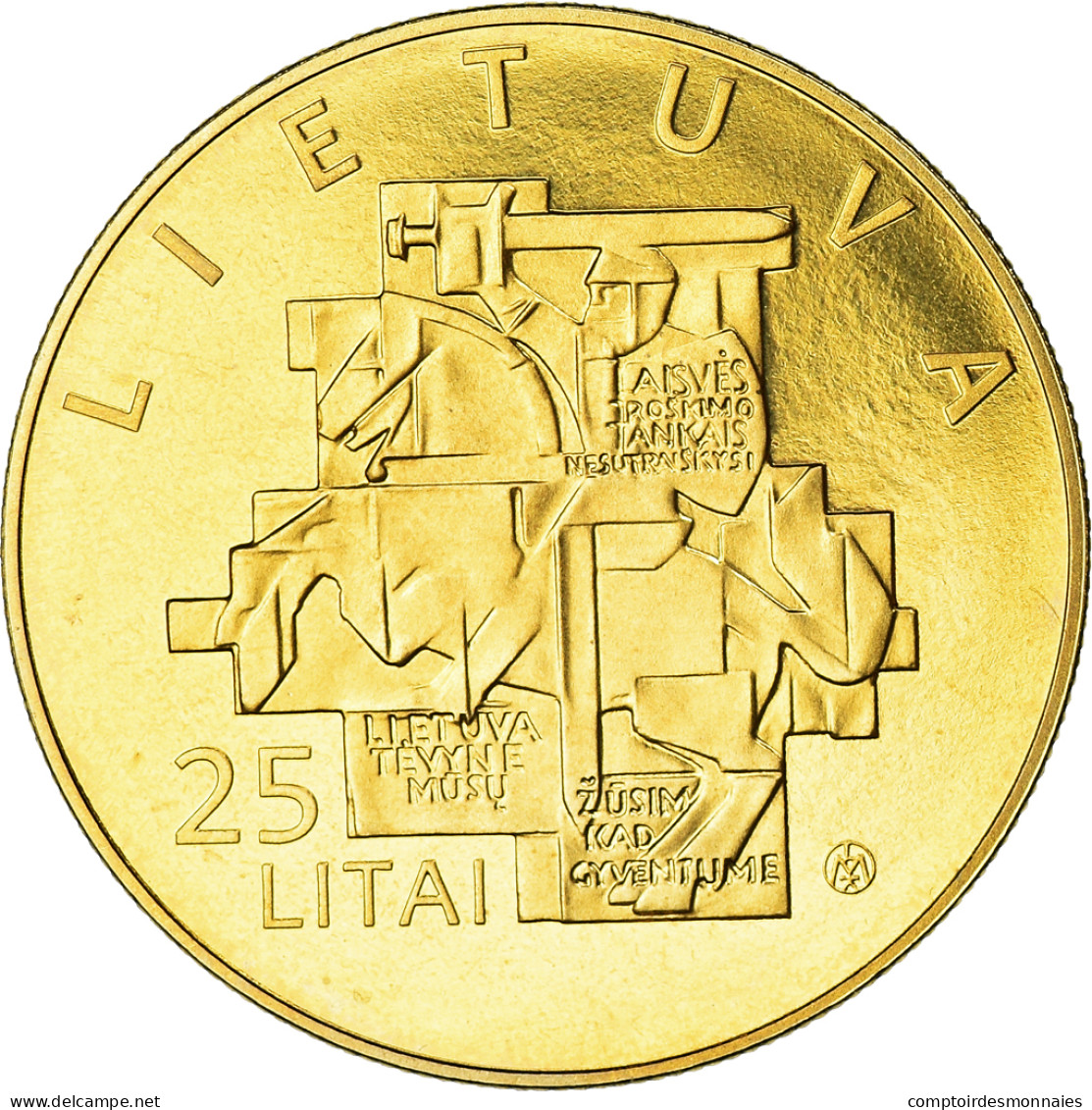 Monnaie, Lituanie, 25 Litai, 2013, Colorized, SPL+, Cuivre-Nickel-Zinc - Litouwen