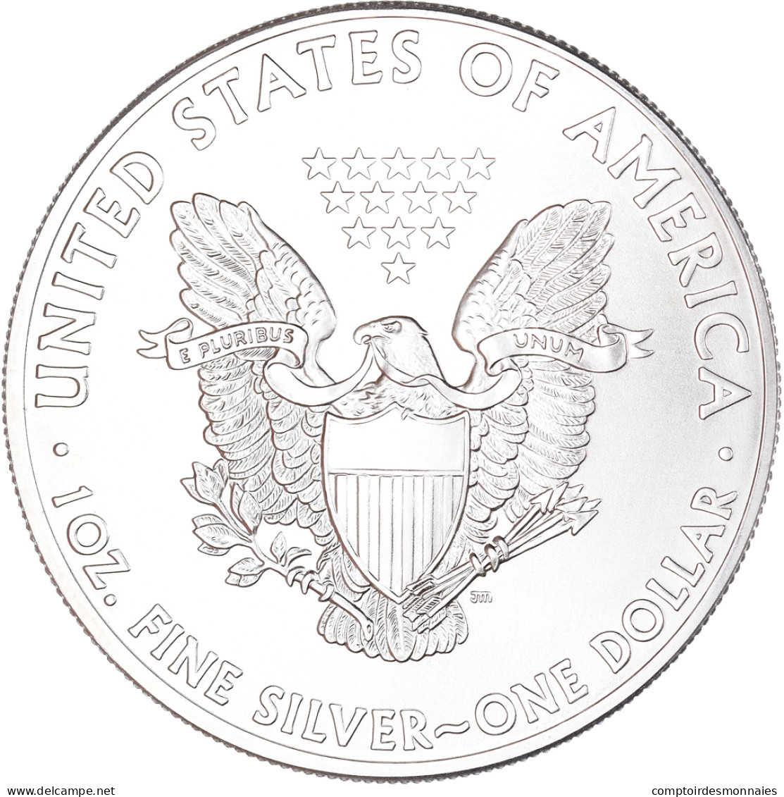 Monnaie, États-Unis, Silver Eagle, Dollar, 2015, Philadelphie, Colorisé, FDC - Plata