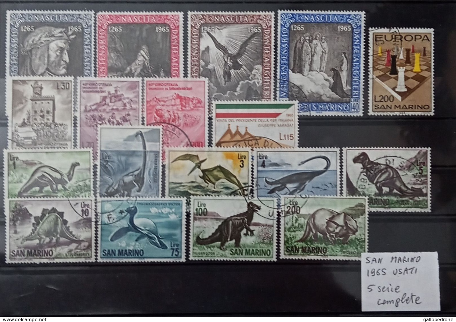 1966/69 San Marino, Serie Complete E Annate Complete- Usati - Vedi Descrizione - Usati