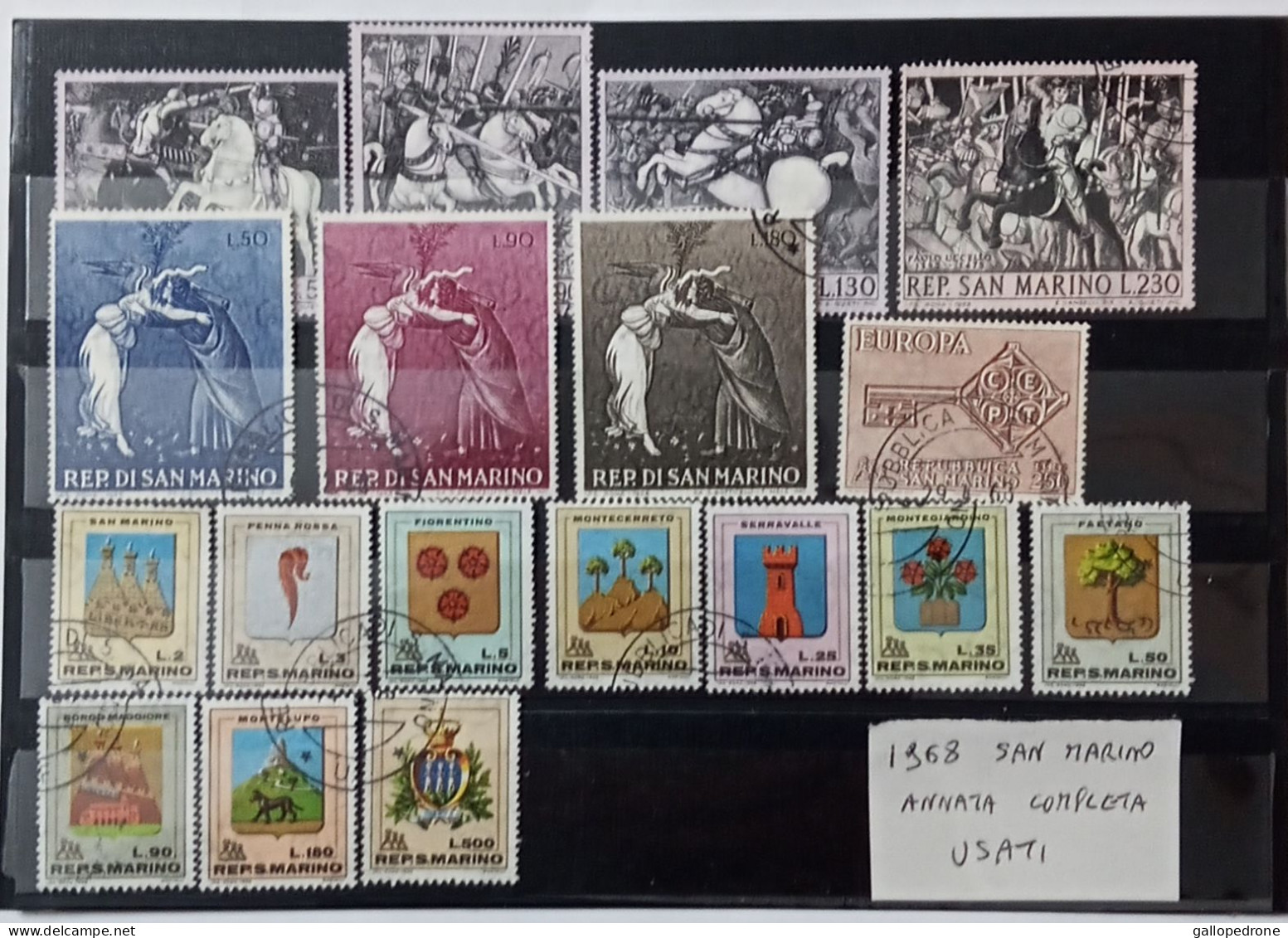 1966/69 San Marino, Serie Complete E Annate Complete- Usati - Vedi Descrizione - Oblitérés