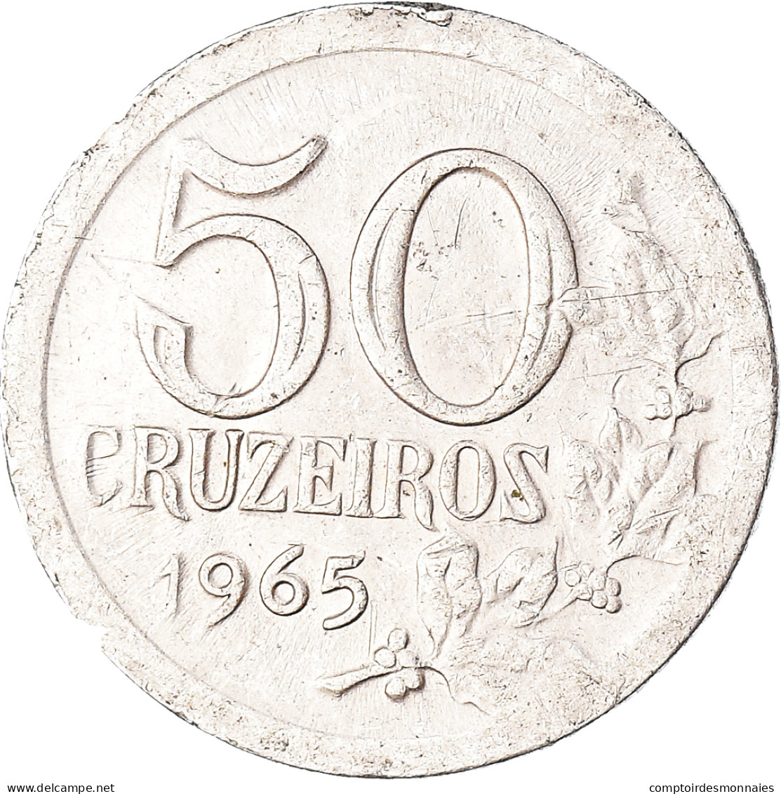 Monnaie, Brésil, 50 Cruzeiros, 1965 - Brasile